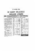 ECOLE DE LA DCAN SAISON 1960 61 N0042